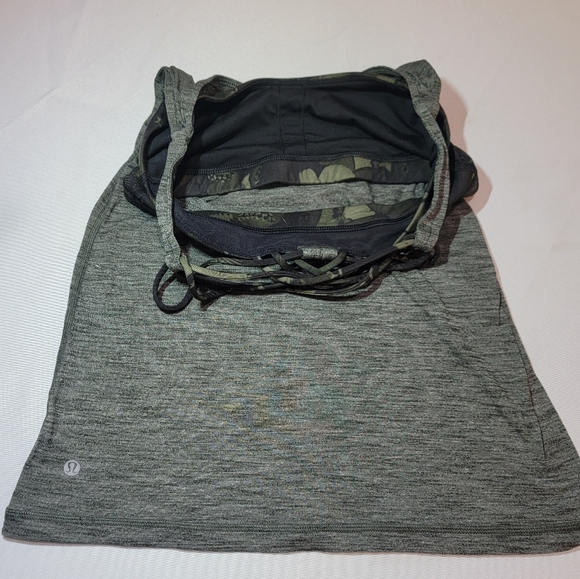 Lululemon | Camouflage Green Gray Tank Top - Picture 8 of 8